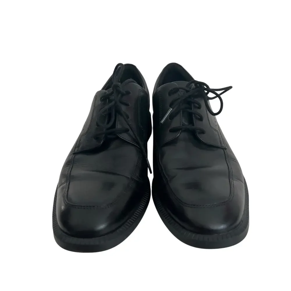 Rockport Black Leather Lace Up Oxford Shoes Size 9.5